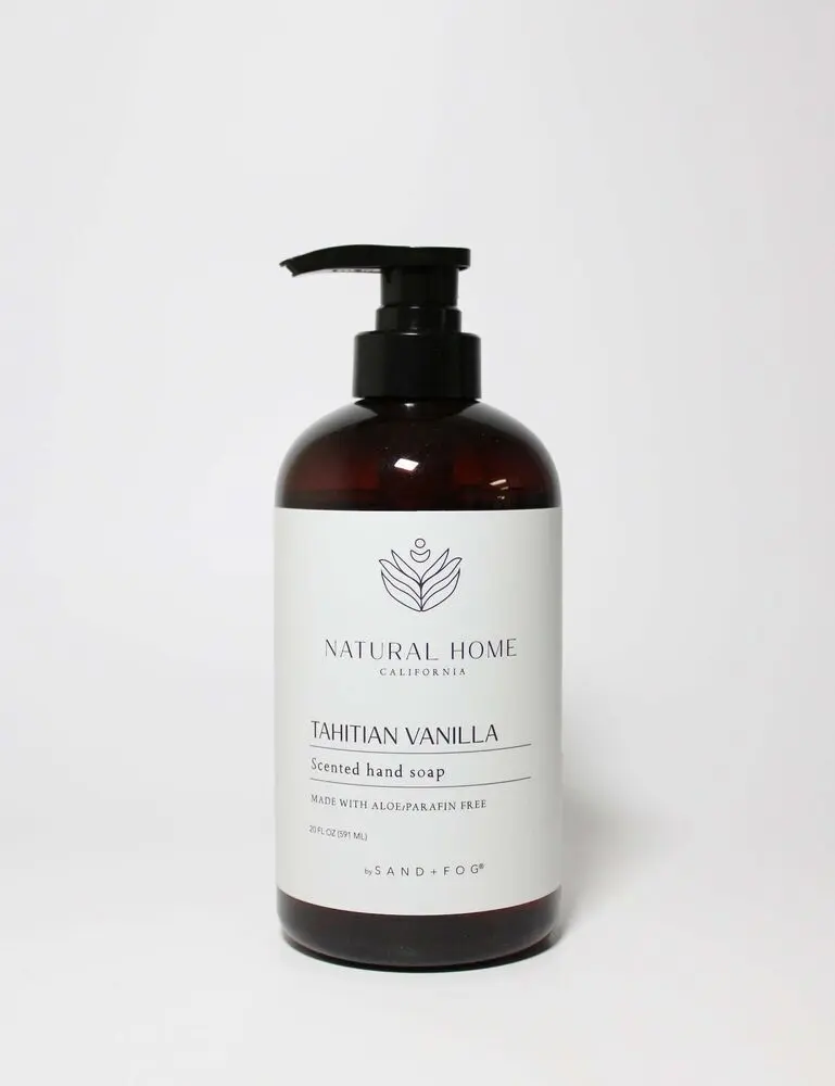 Tahitian Vanilla Natural Home 20 Oz Liquid Hand Soap