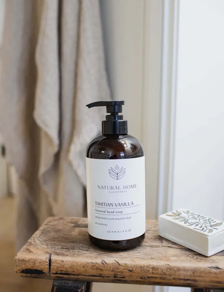 Tahitian Vanilla Natural Home 20 Oz Liquid Hand Soap - Image 3