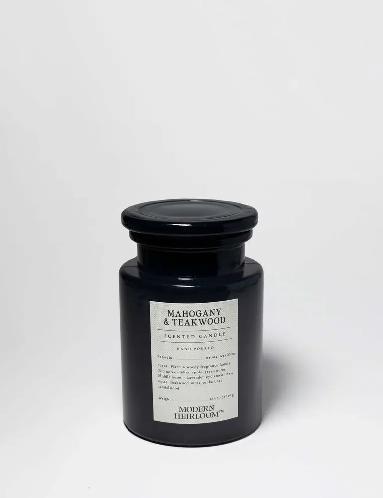 Mahogany & Teakwood 12 Oz Scented Candle