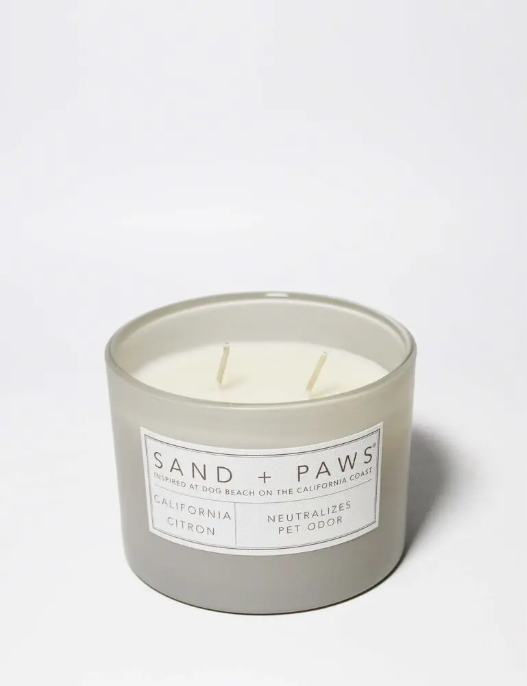 Sand + Paws California Citron 12 Oz Scented Candle - Image 3