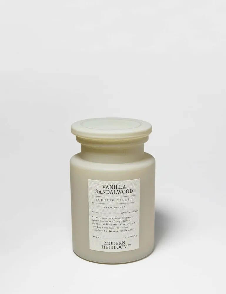 Vanilla Sandalwood 12 Oz Scented Candle