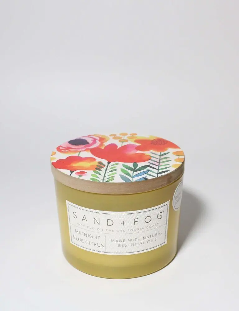 Midnight Blue Citrus 12 Oz Scented Candle