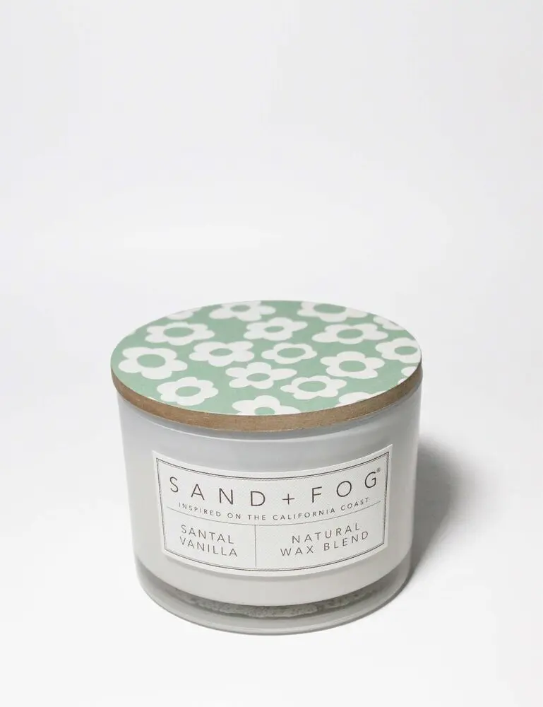 Santal Vanilla 12 Oz Scented Candle