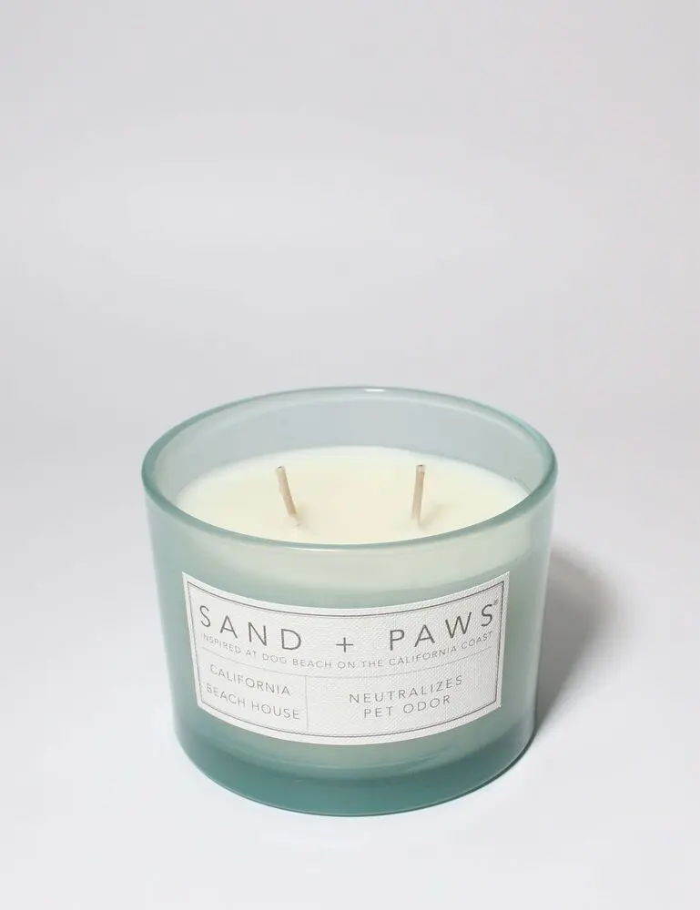 Sand + Paws California Beach House 12 Oz Scented Candle - Image 3