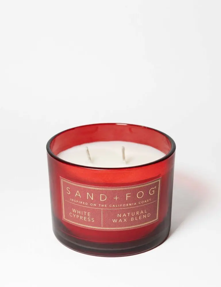 White Cypress 12 Oz Scented Candle - Image 3