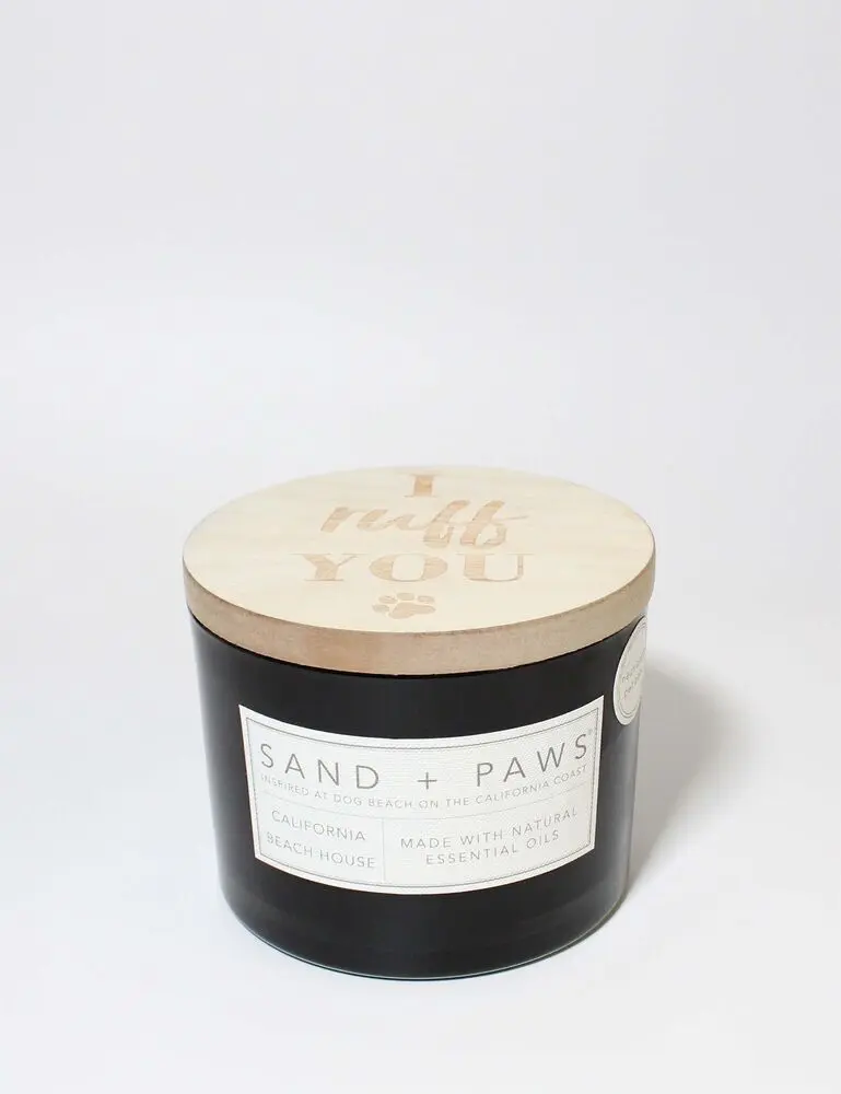 Sand + Paws California Beach House 12 Oz Scented Candle