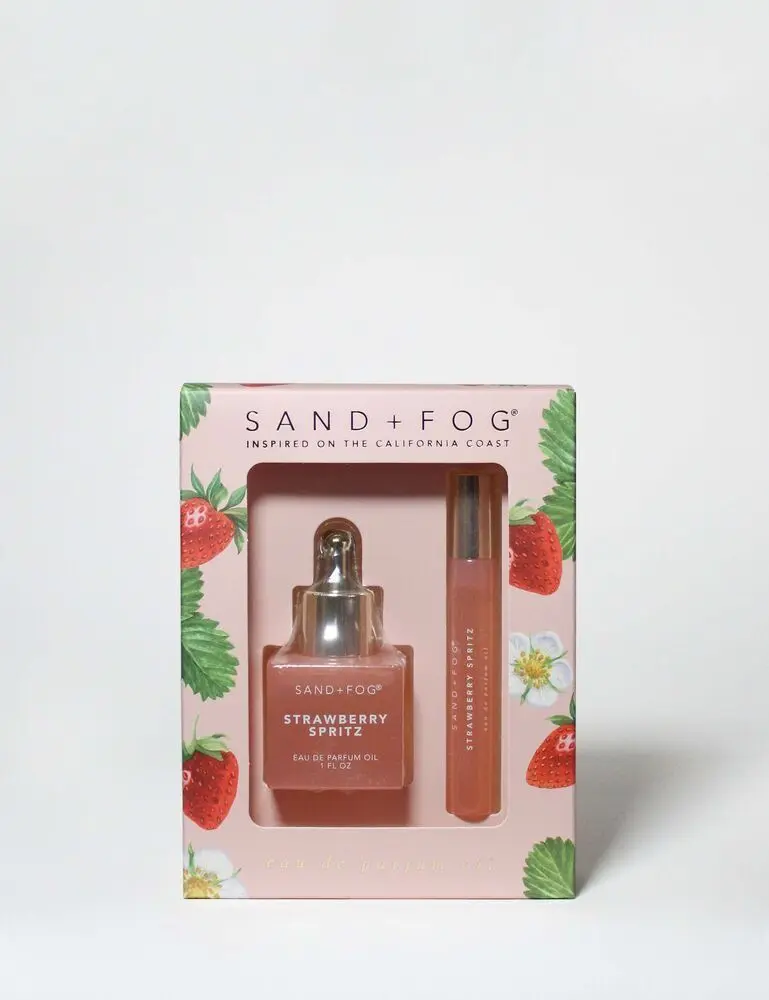 Perfume Oil Rollerball And Perfume Dropper Set - Strawberry Spritz