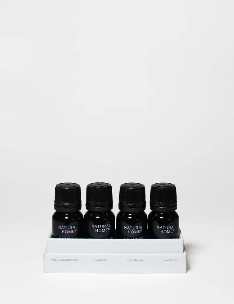 Natural Home 4 Pack Of 10 Ml Fragrance Diffuser Oils - Image 2