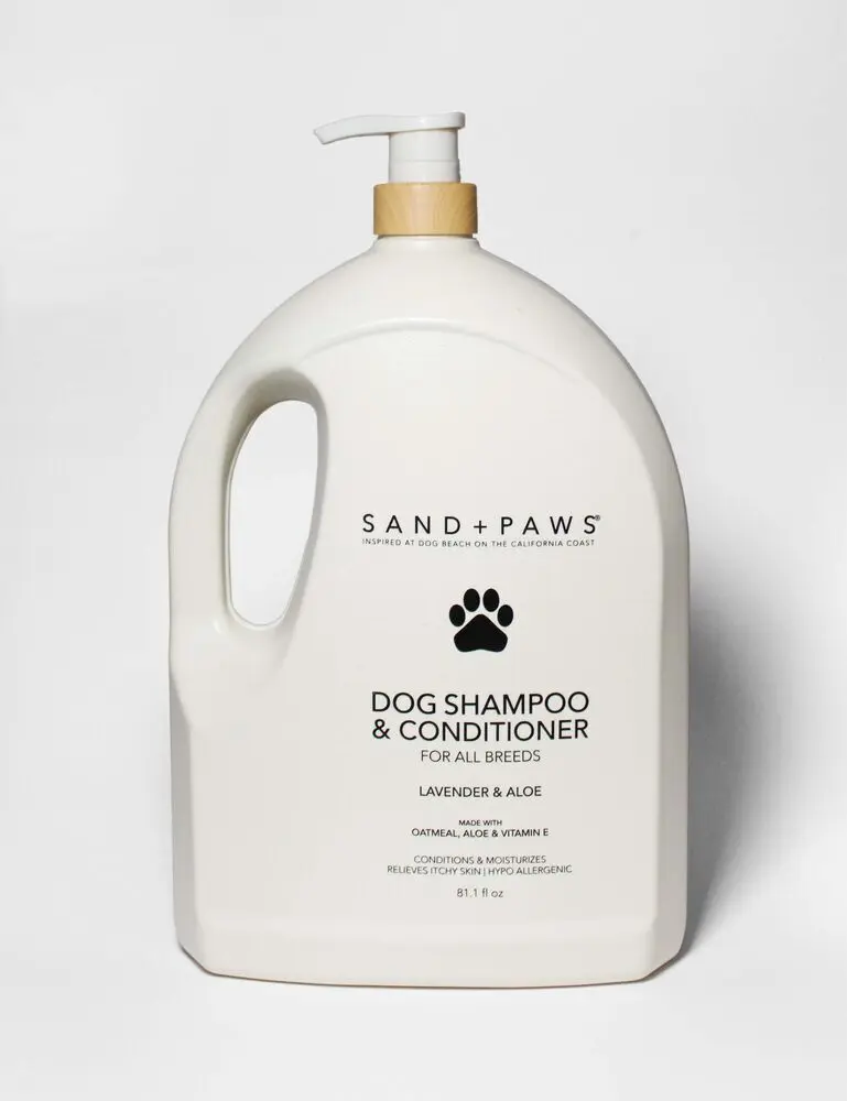 Sand + Paws Pet Shampoo & Conditioner - Lavender & Aloe