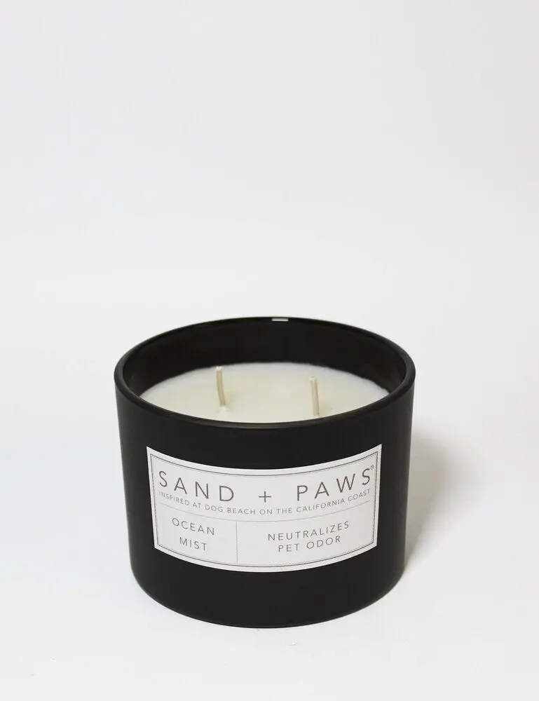 Sand + Paws Ocean Mist 12 Oz Scented Candle - Image 3