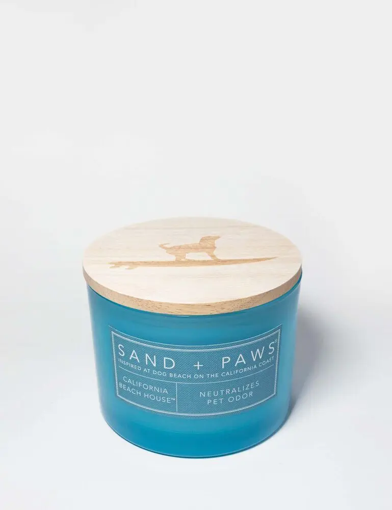 Sand + Paws California Beach House 12 Oz Scented Candle