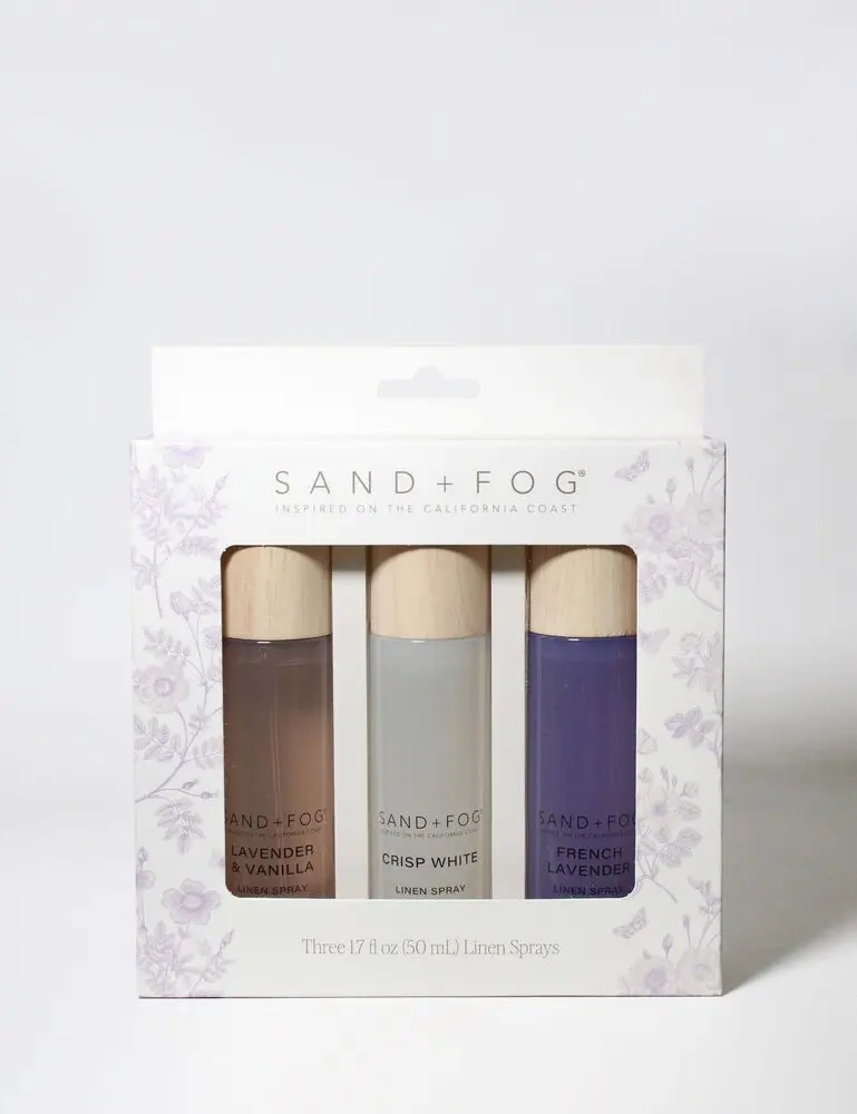Set Of Three 50 ML Linen Sprays