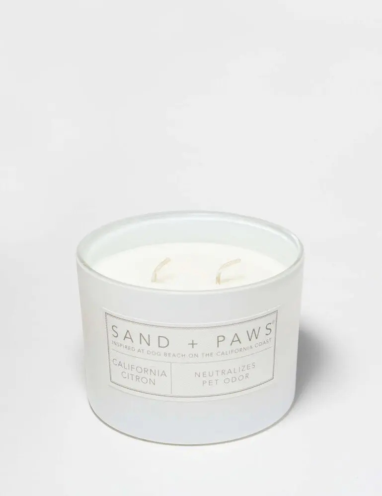 Sand + Paws California Citron 12 Oz Scented Candle - Image 3