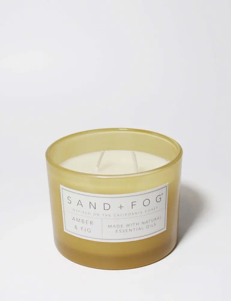 Amber & Fig 12 Oz Scented Candle - Image 3