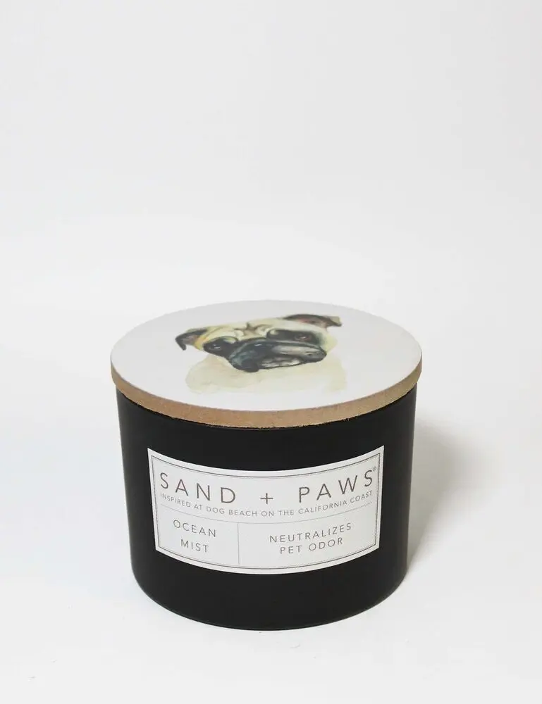 Sand + Paws Ocean Mist 12 Oz Scented Candle