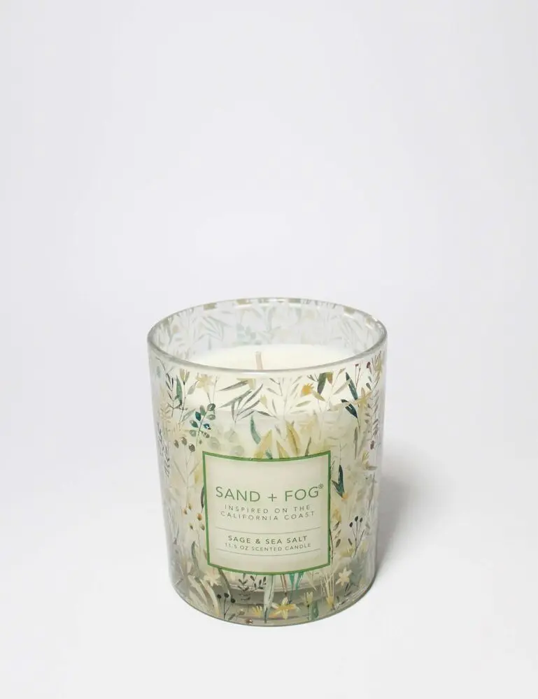 Sage & Sea Salt 11.5 Oz Scented Candle - Image 3