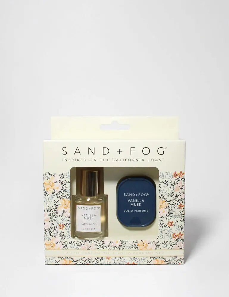 Perfume Oil Rollerball And Solid Perfume Set - Vanilla Musk