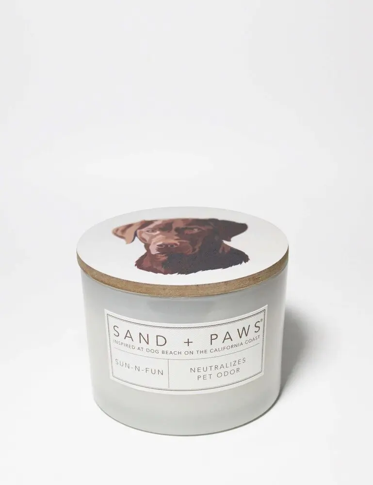 Sand + Paws Sun-N-Fun 12 Oz Scented Candle