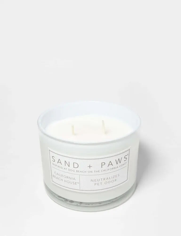 Sand + Paws California Beach House 12 Oz Scented Candle - Image 3