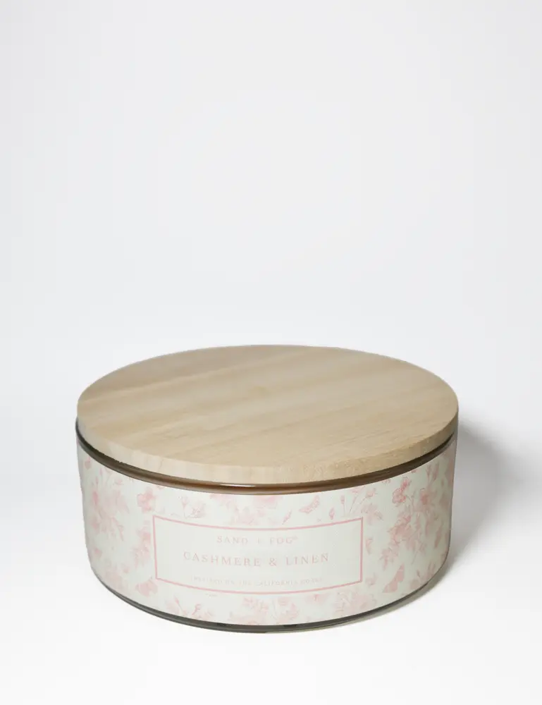 Cashmere & Linen 34 Oz Scented Candle