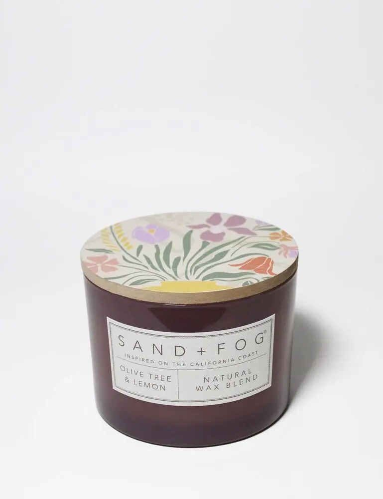 Olive Tree & Lemon 12 Oz Scented Candle