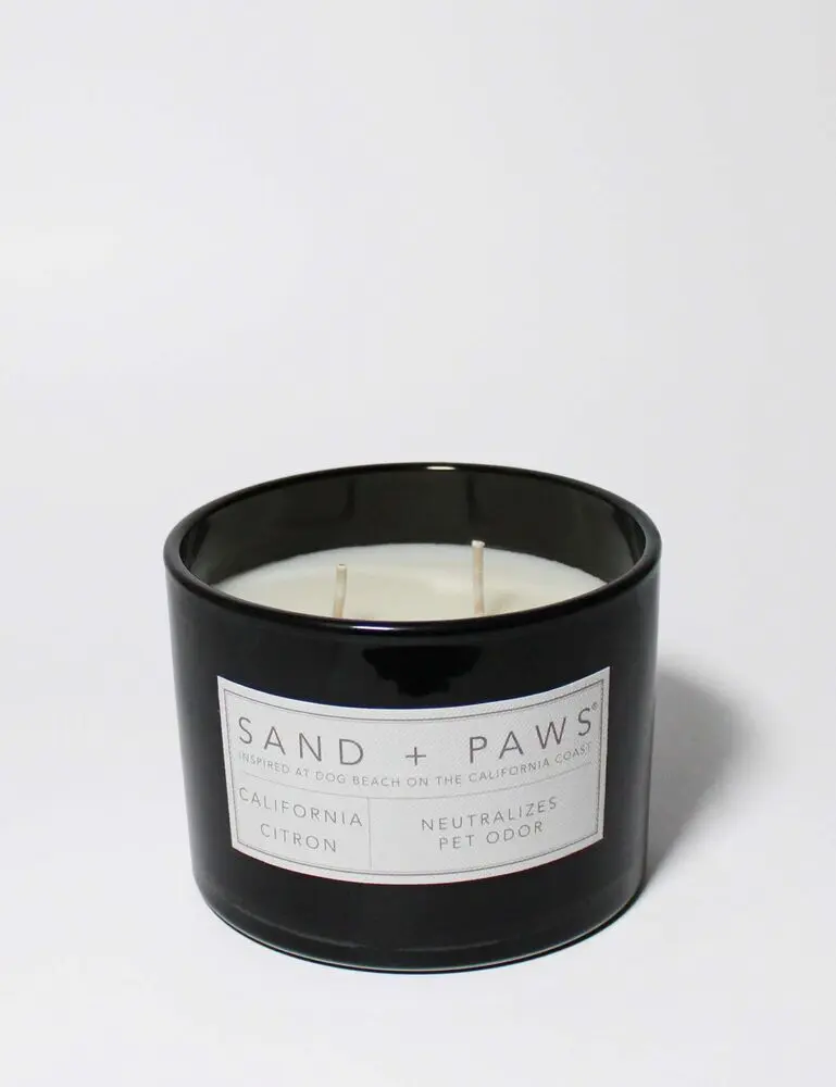 Sand + Paws California Citron 12 Oz Scented Candle - Image 3